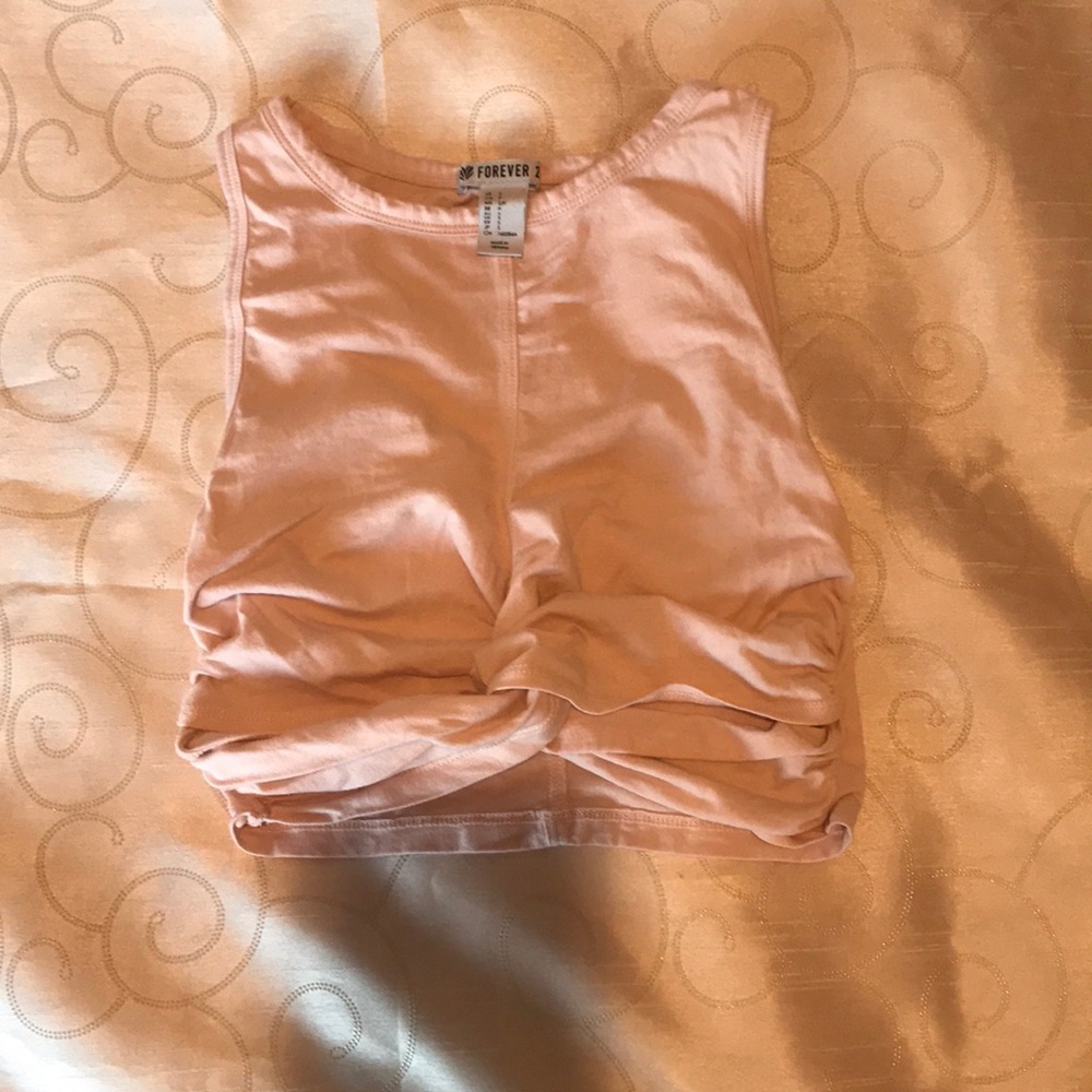 Athletic crop top